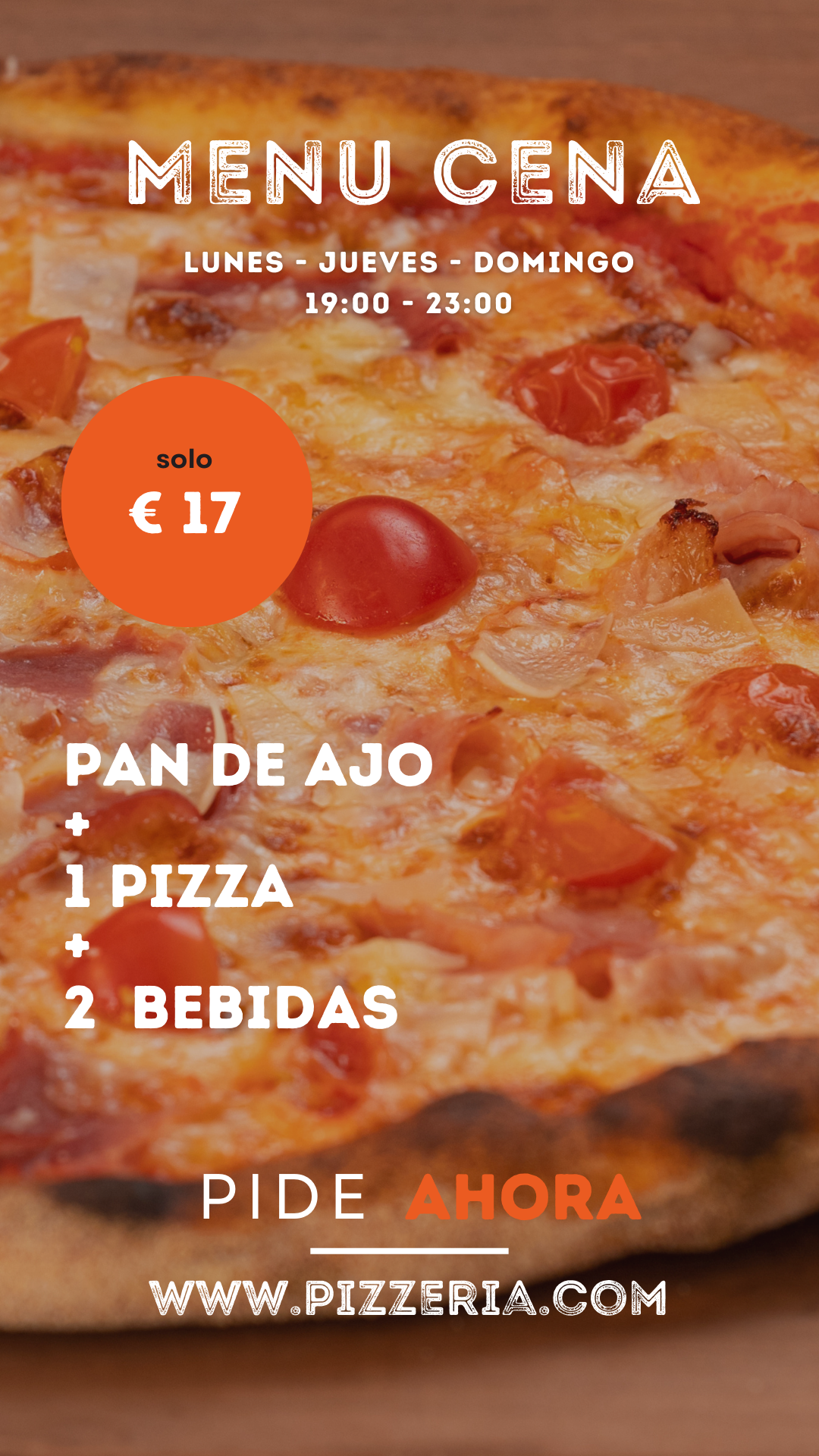 Pizza Promociones TEMPLATES 1080 × 1920 px 1